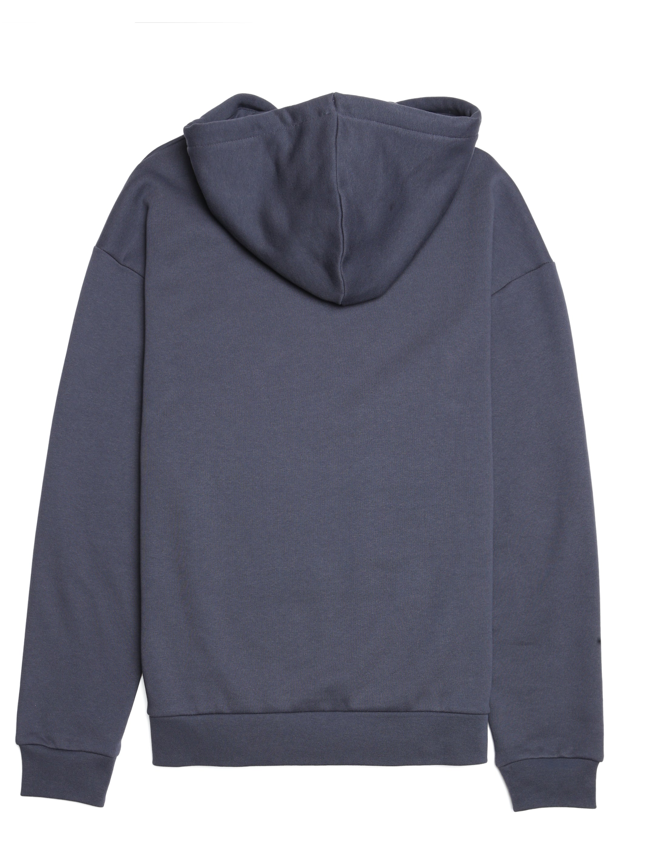 Men's Brooklyn Denim Patched Hoodie Sweatshirt