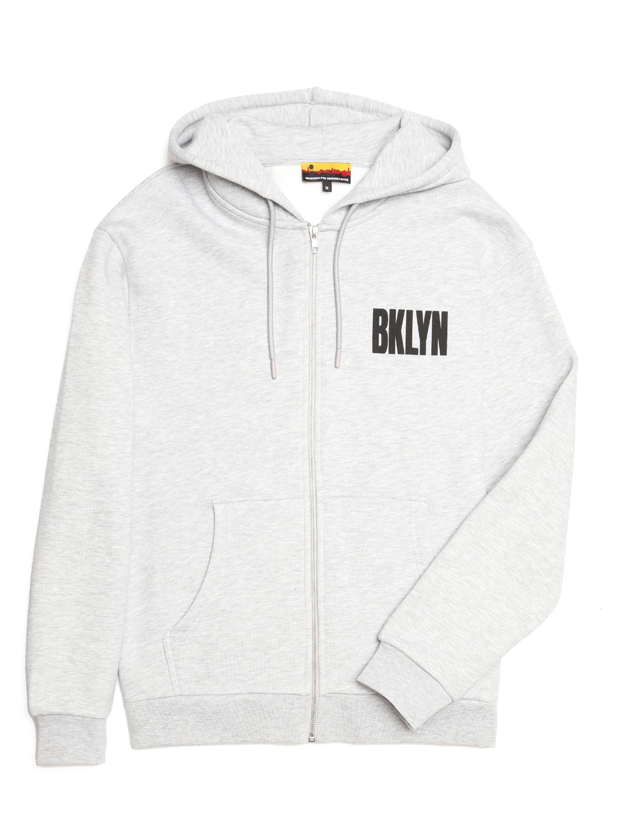 Men's Brooklyn Plastic Bag Zip-Up Hoodie