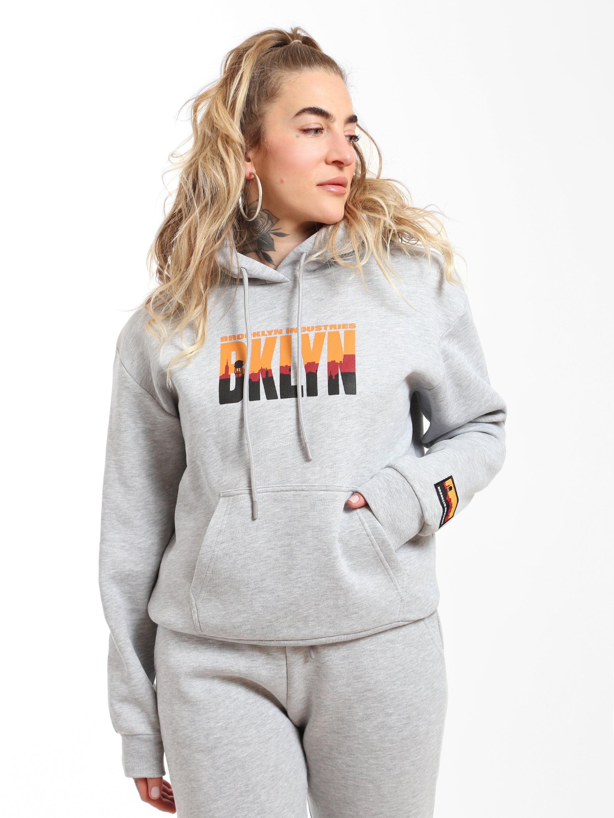 Women's BKLYN Printed Hoodie