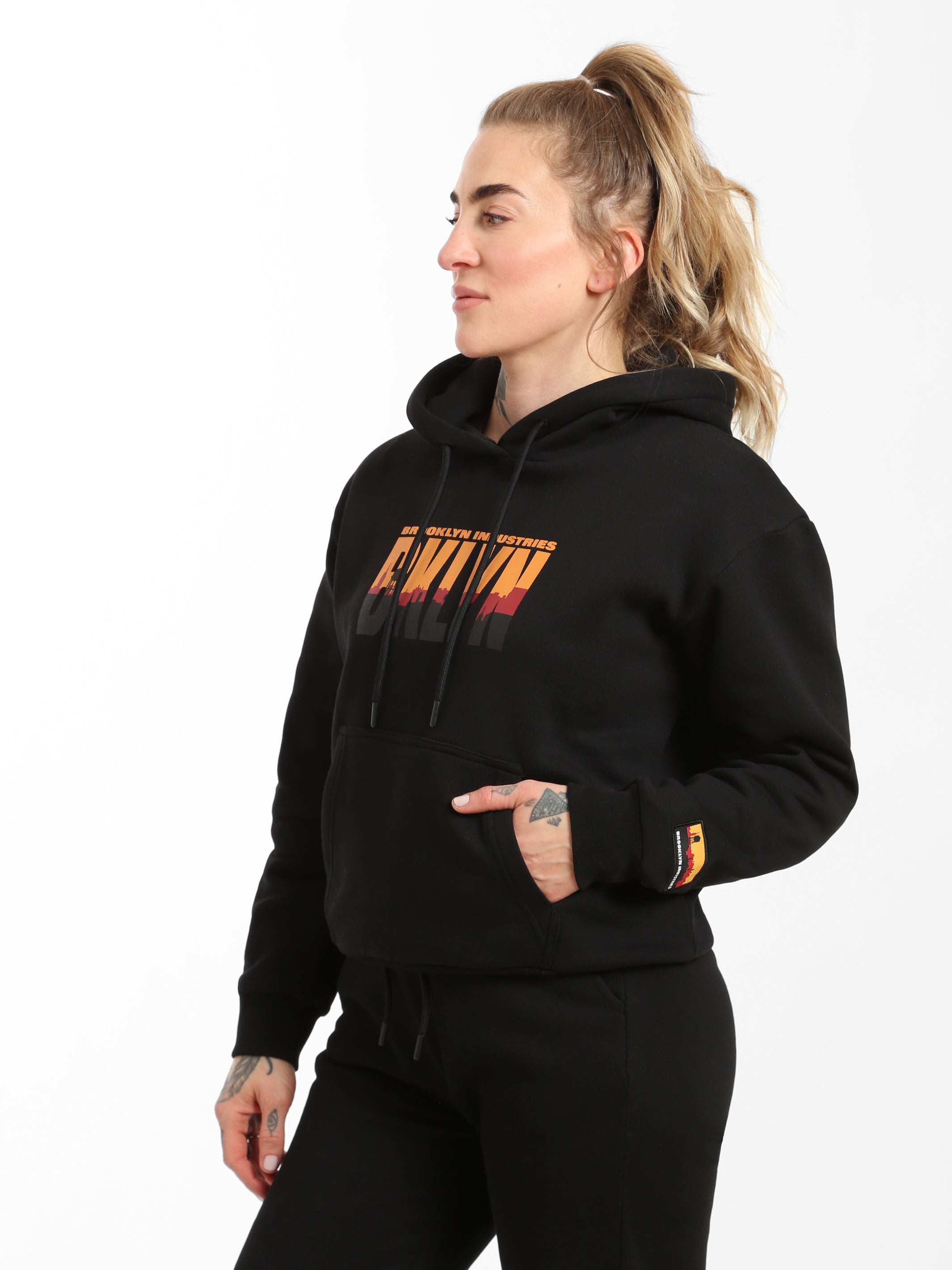 Women's BKLYN Printed Hoodie