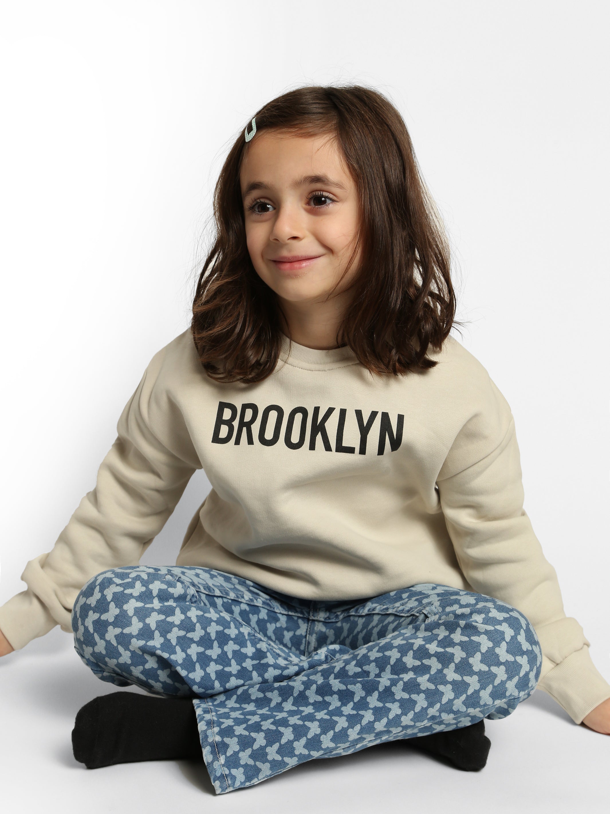 Girl's Brooklyn Fleece Sweatshirt