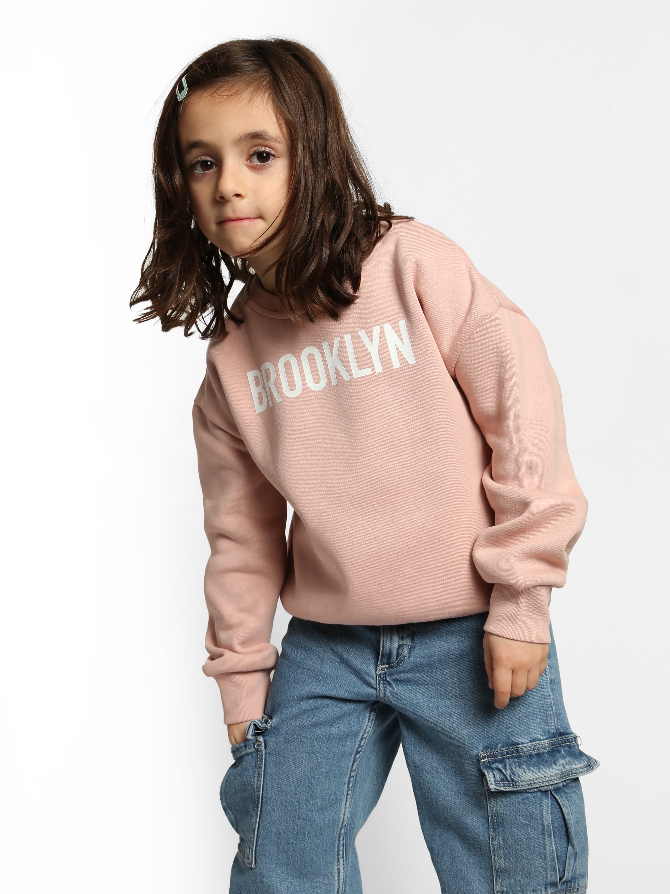 Girl's Brooklyn Fleece Sweatshirt