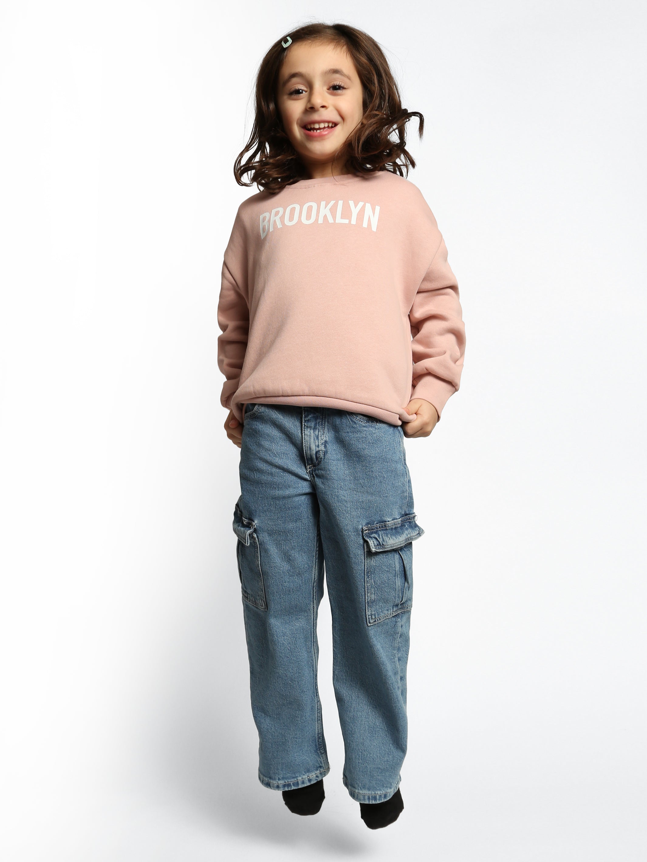 Girl's Brooklyn Fleece Sweatshirt