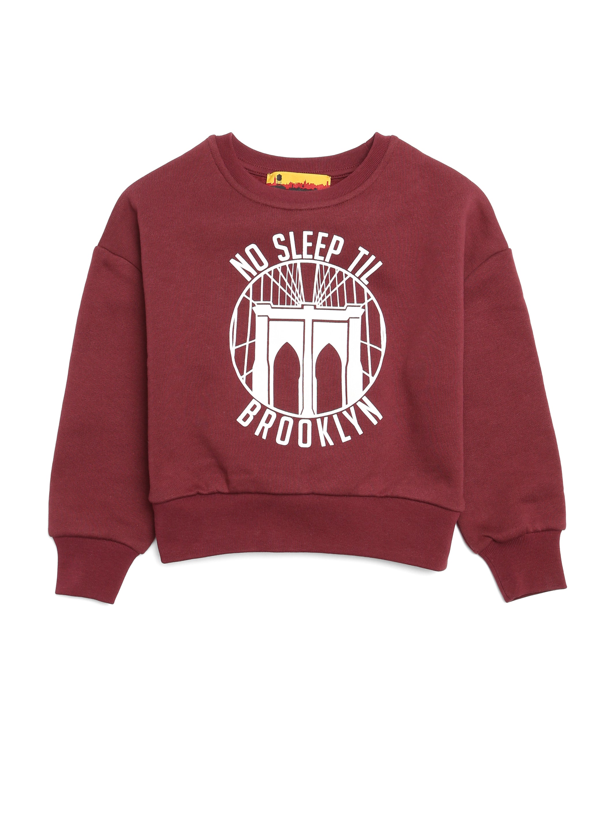 Girl's Round No Sleep Sweatshirt