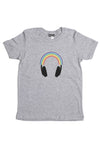 Kid's Pride Rainbow Phones T-Shirt - BROOKLYN INDUSTRIES