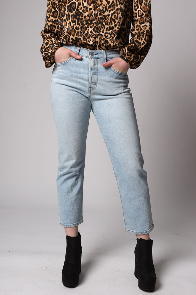 levi's leopard jeans