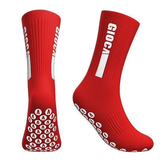 Gioca Footless Socks- Red – Soccer Locker