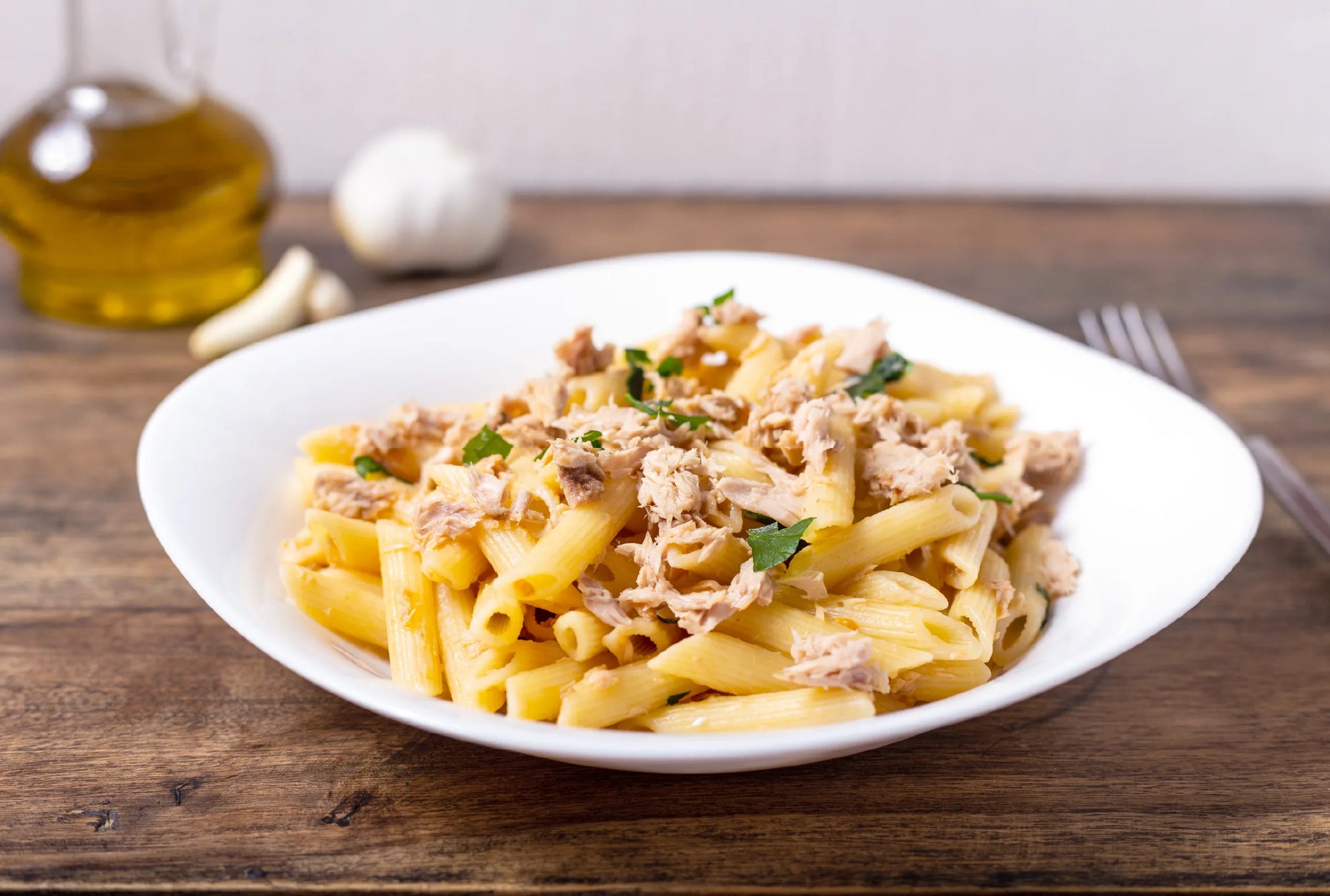 Photo of a Tuna Pasta dish