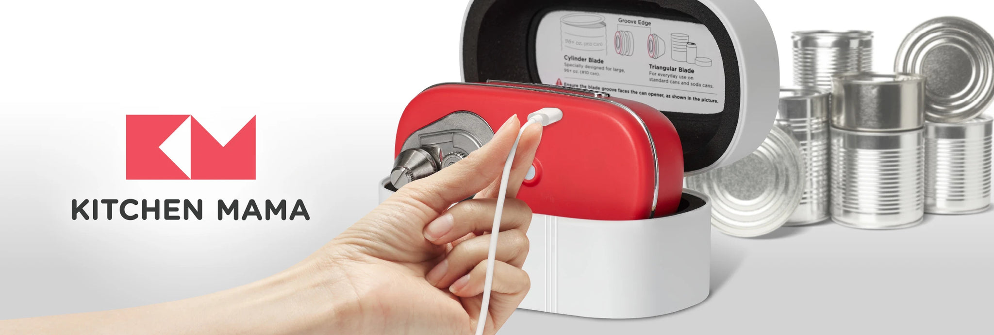 Picture of the Orbit One Electric Can Opener from Kitchen Mama