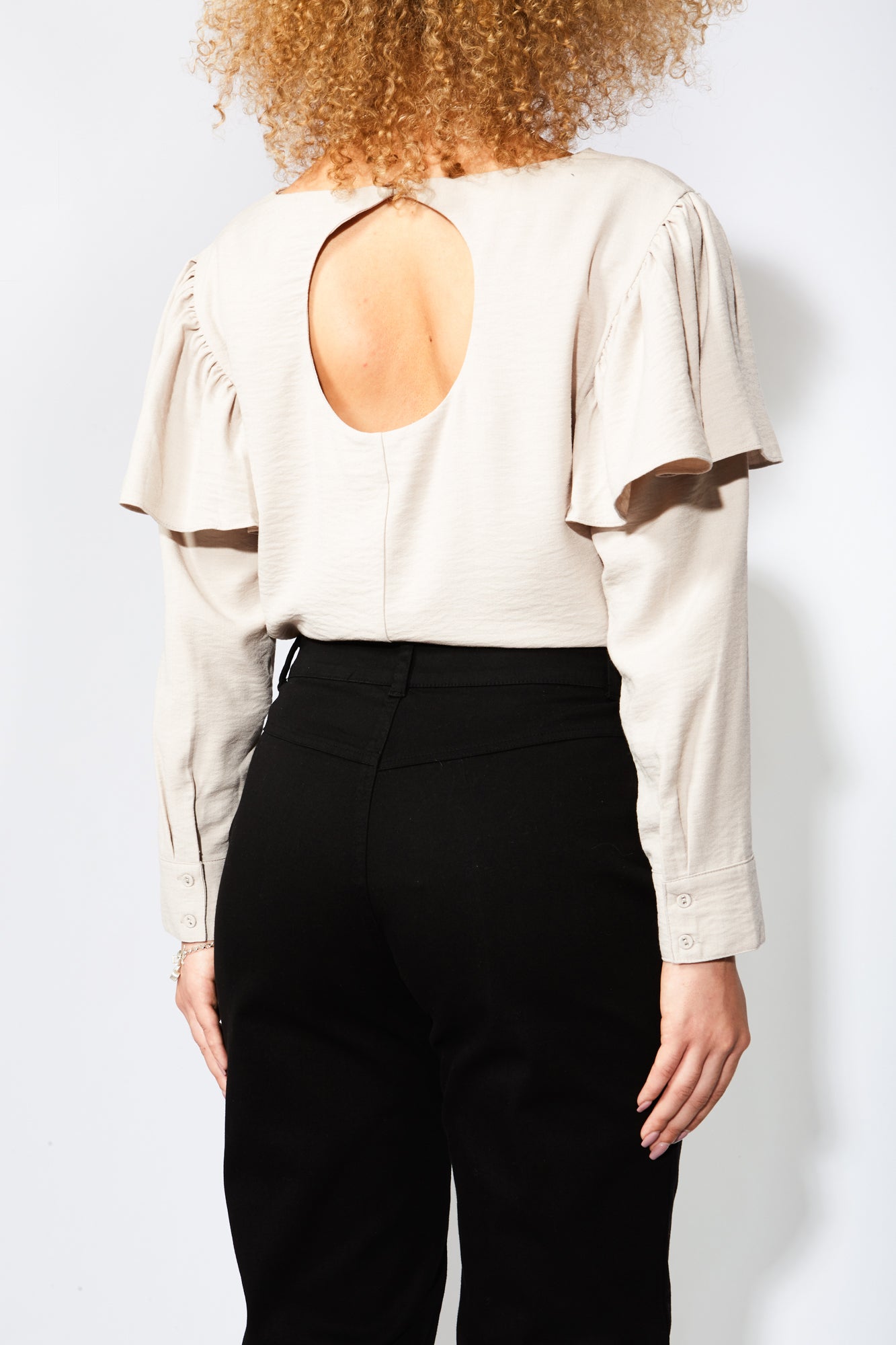 The Odells Ruffle Sleeve Top