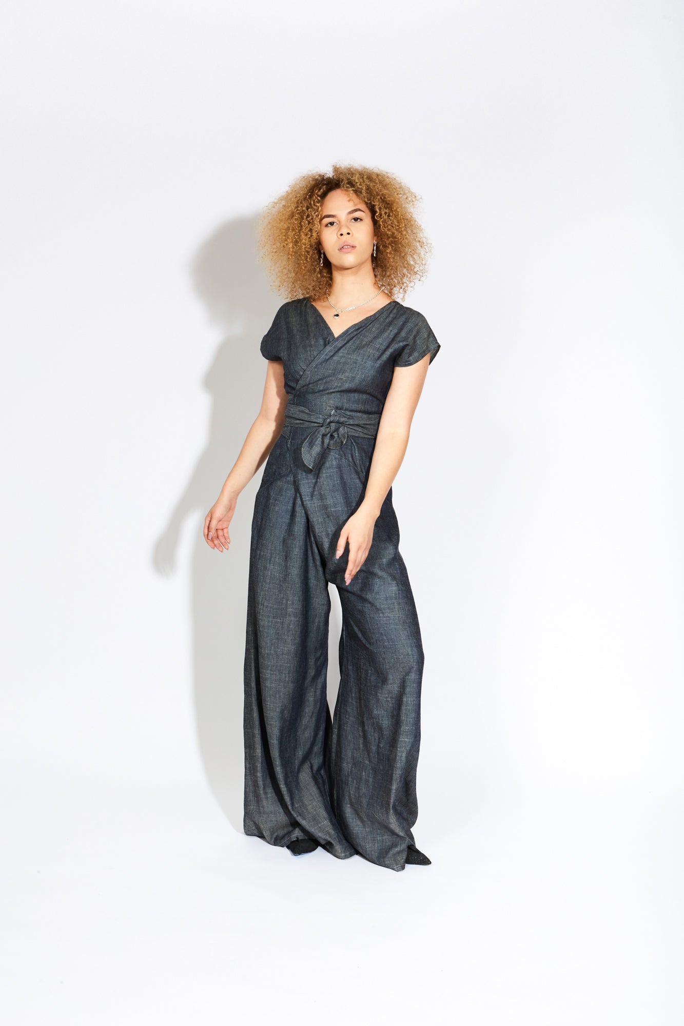 SDN Wide-Leg Jumpsuit