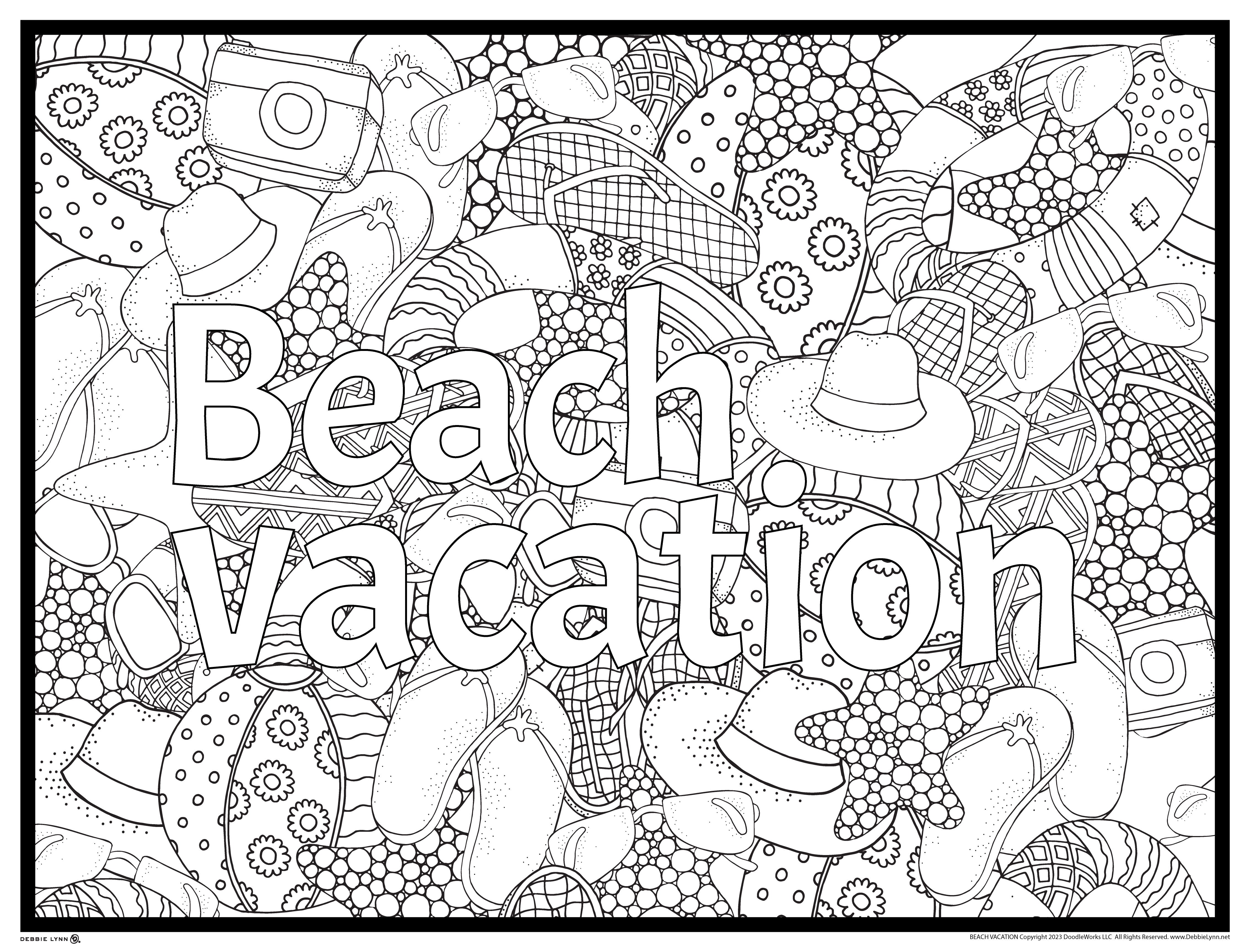 PERSONALIZED COLORING POSTERS – Debbie Lynn