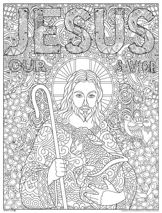 Noahs Ark Coloring » CHRISTIAN POSTERS – Religious posters, Bible posters,  Jesus posters