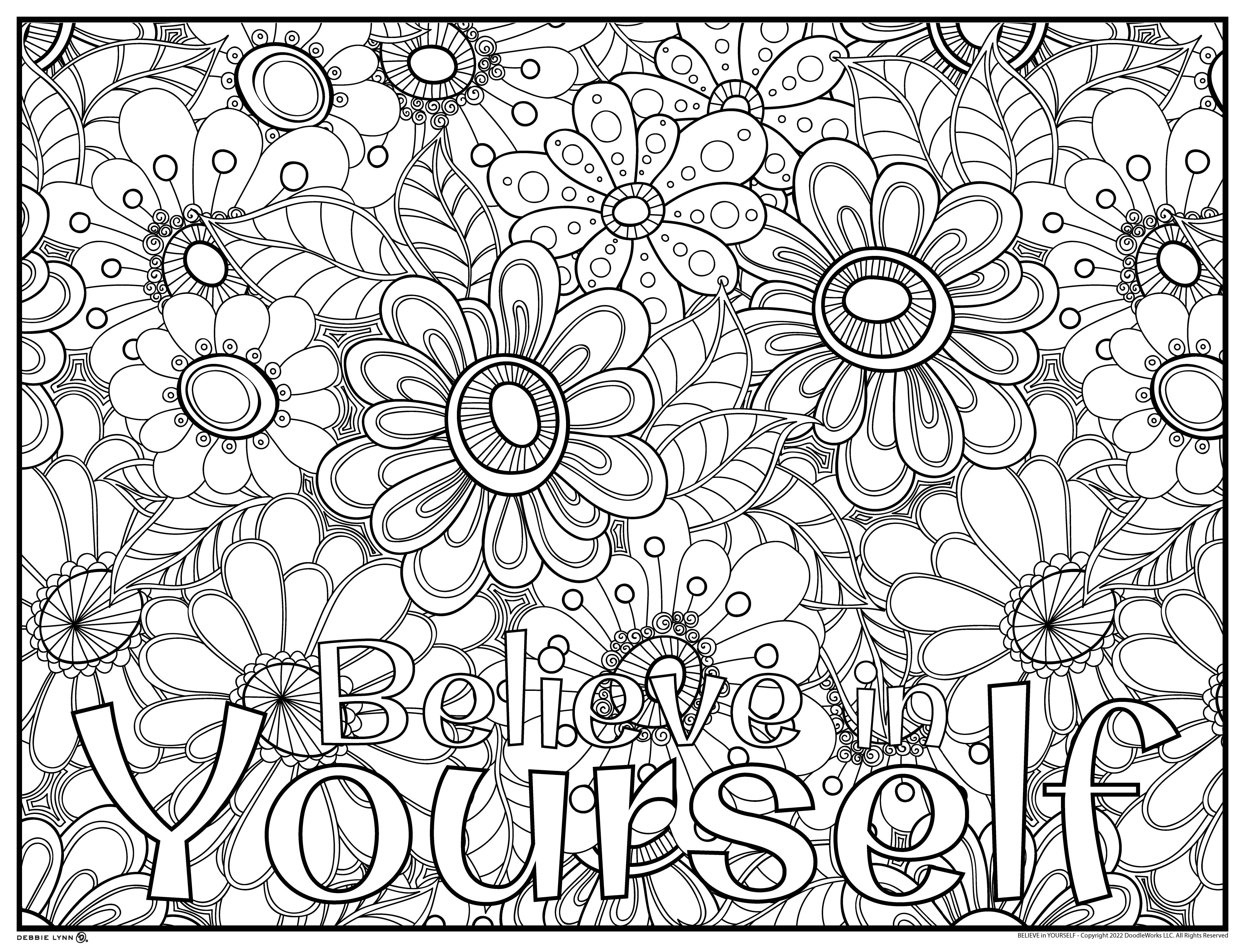 Color Your Stress Away eBook – Debbie Lynn