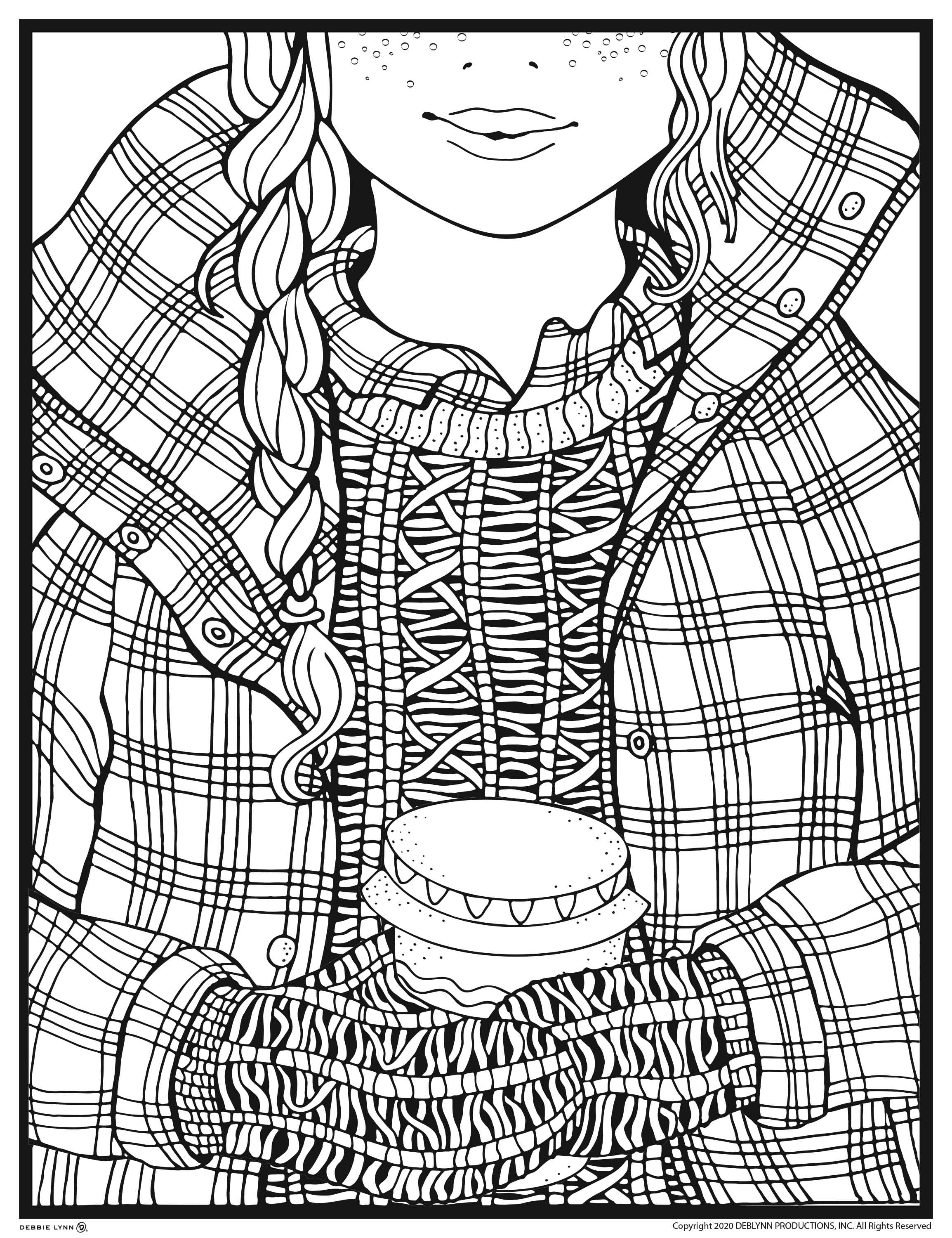 Winter Coloring Pages, Winter Coloring Book