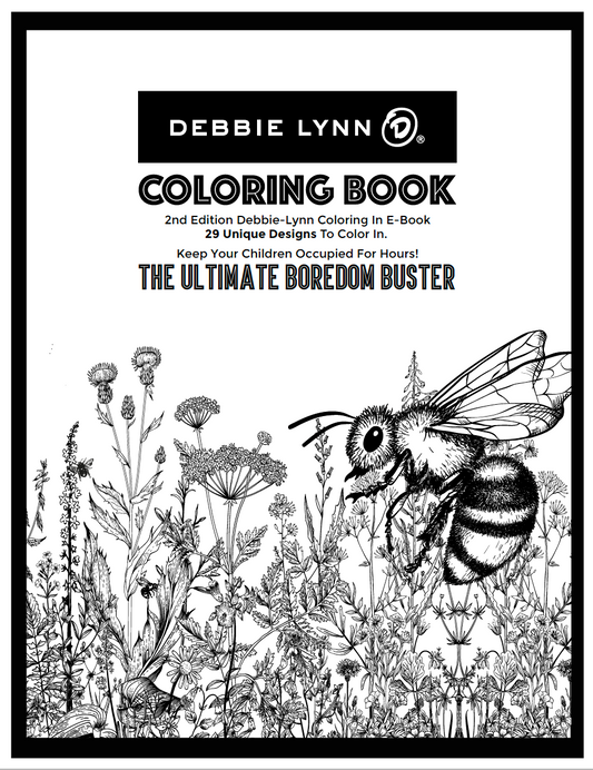 Kids Imagination Reusable Coloring Book – Debbie Lynn