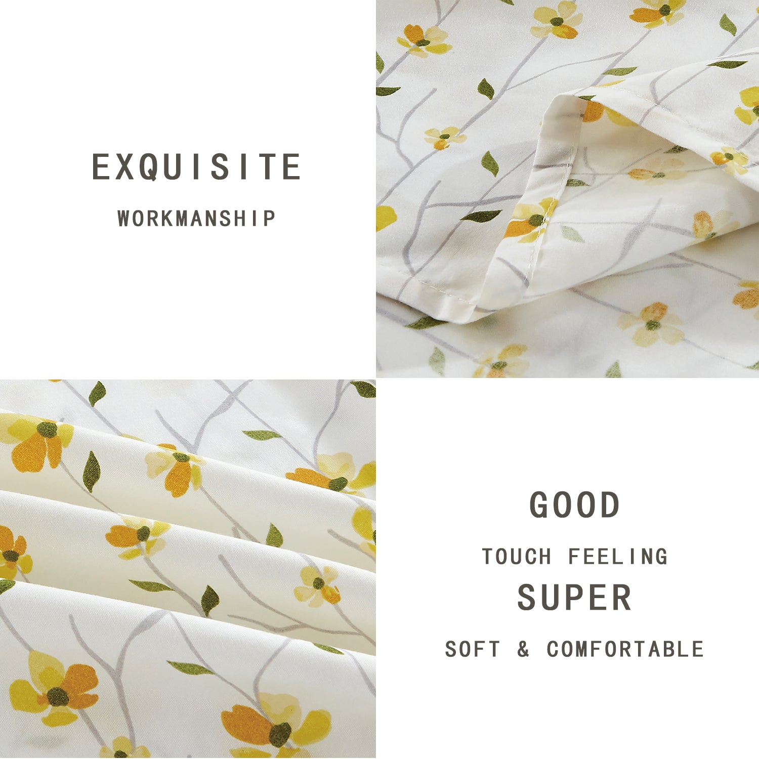 Softan Full Printed Brushed Microfibe Bed Sheet Set, – SOFTAN STORE