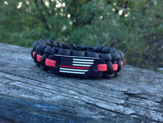 fireman paracord bracelet