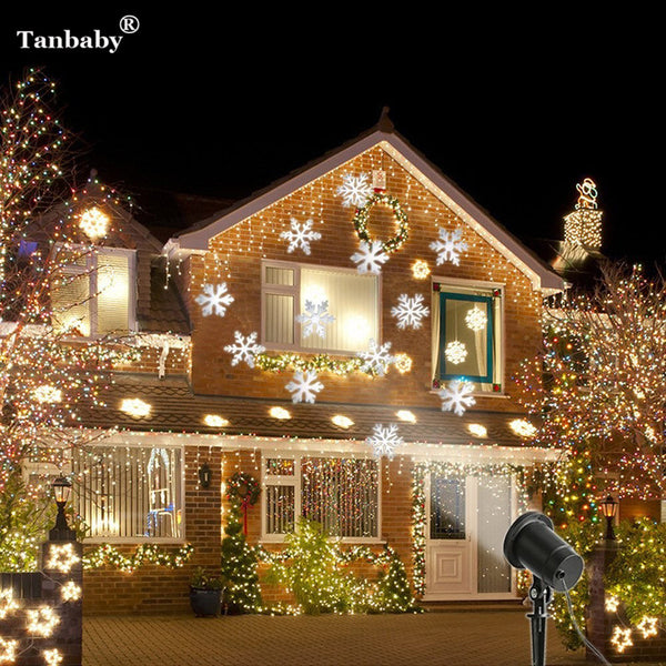 led christmas spotlights