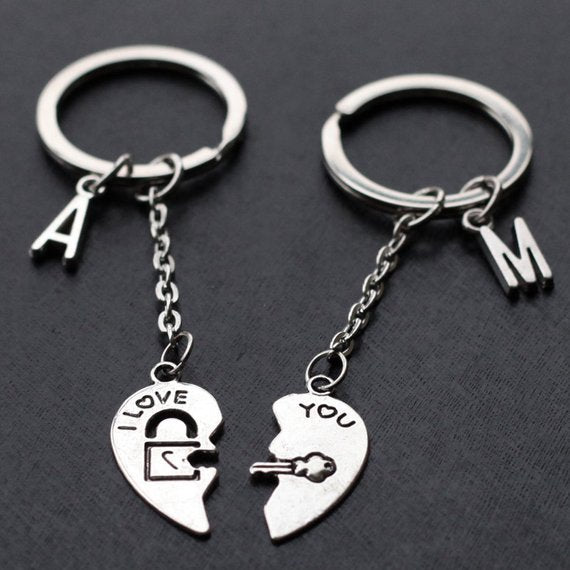 boyfriend girlfriend keychain