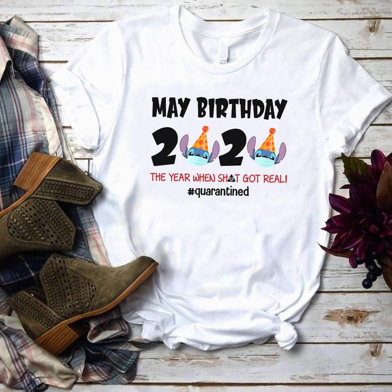 stitch birthday shirt