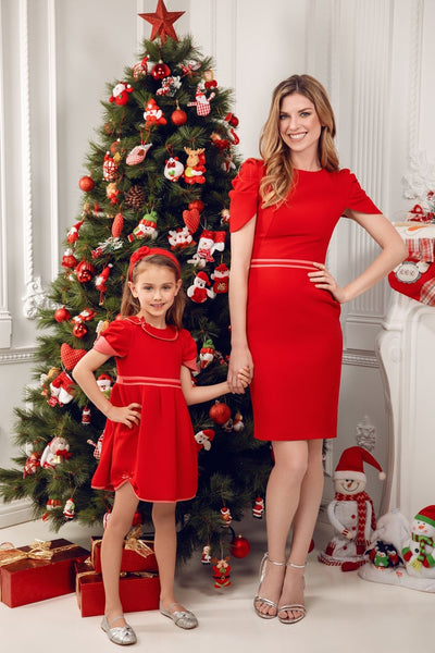 mother daughter christmas dresses