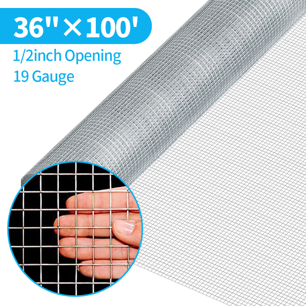  Fencer Wire 10 Gauge Galvanized Welded Wire Fence, 2 inch by 2  inch Opening Mesh (4 ft. x 50 ft.) : Patio, Lawn & Garden