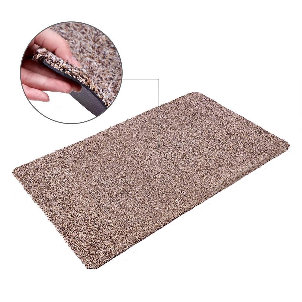 Amagabeli Large Outdoor Door Mats Rubber Shoes Scraper 24 x 36 for Front  Door Entrance Outside Doormat Patio Rug Dirt Debris Mud Waterproof Out Door  Mat Low Profile Washable Carpet Brown 