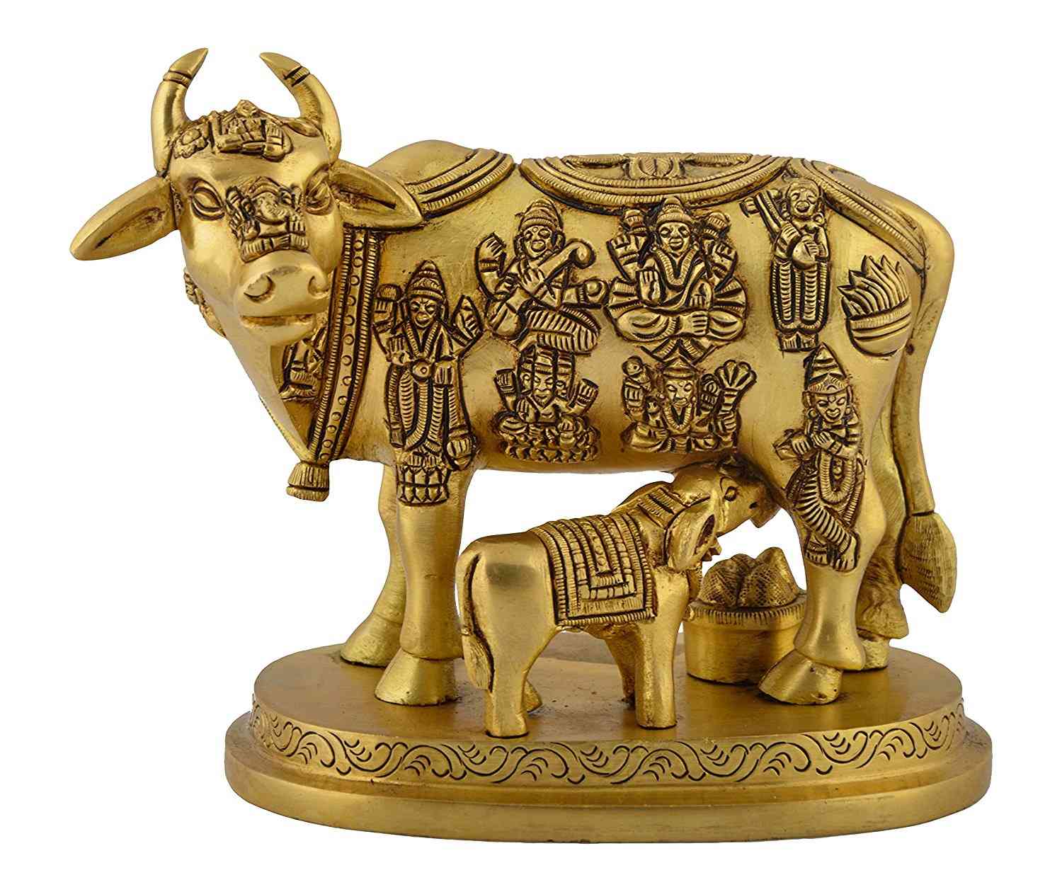 Kamadhenu / Holy Cow and calf – haristore.com