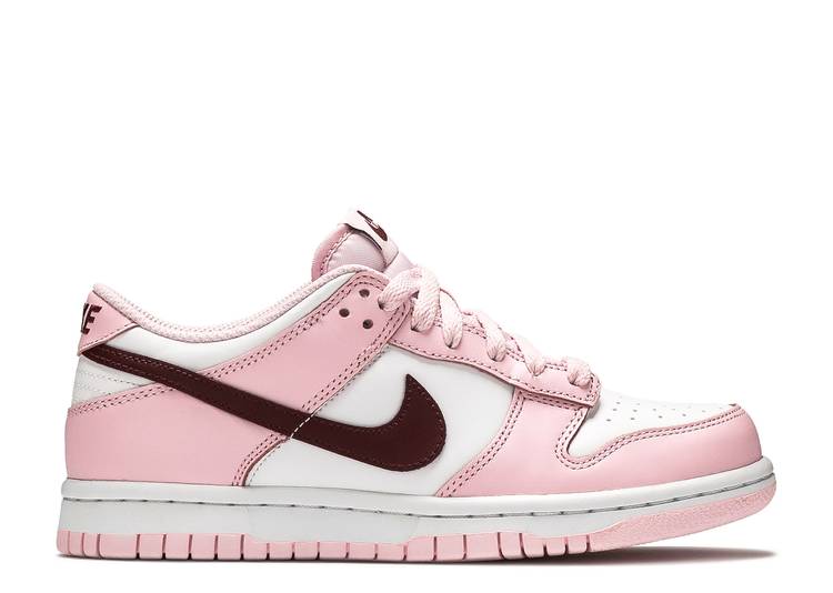 dunk pink white