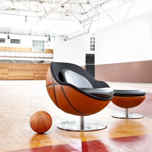 nba basketball lounge chair