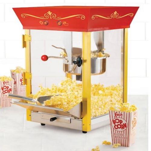 Vintage Popcorn Machine Cart - The Caveman's Guide