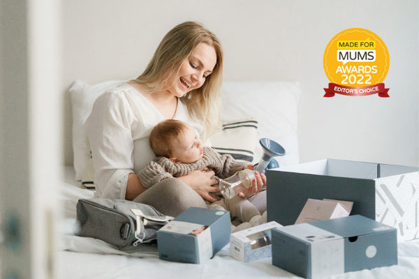 Lola&Lykke breastfeeding Starter Kit won the Editor's choice award MadeForMums 2022