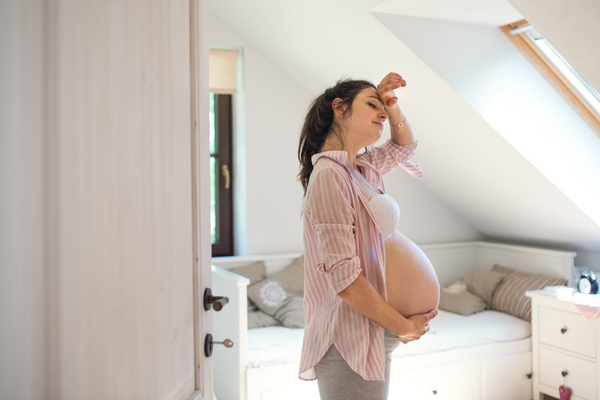 Pregnant lady feeling weak due to the lack of iron