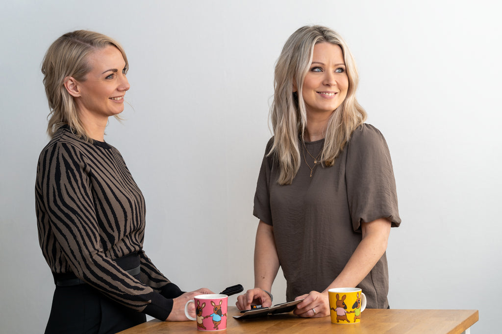 Founders Laura and Kati are featured on a magazine talking about their calling to help other mums