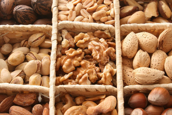 Different kinds of nuts