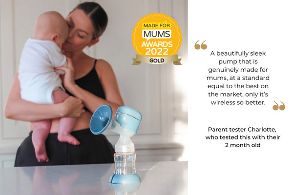 Smart Electric Breast Pump won gold at the MadeForMums 2022