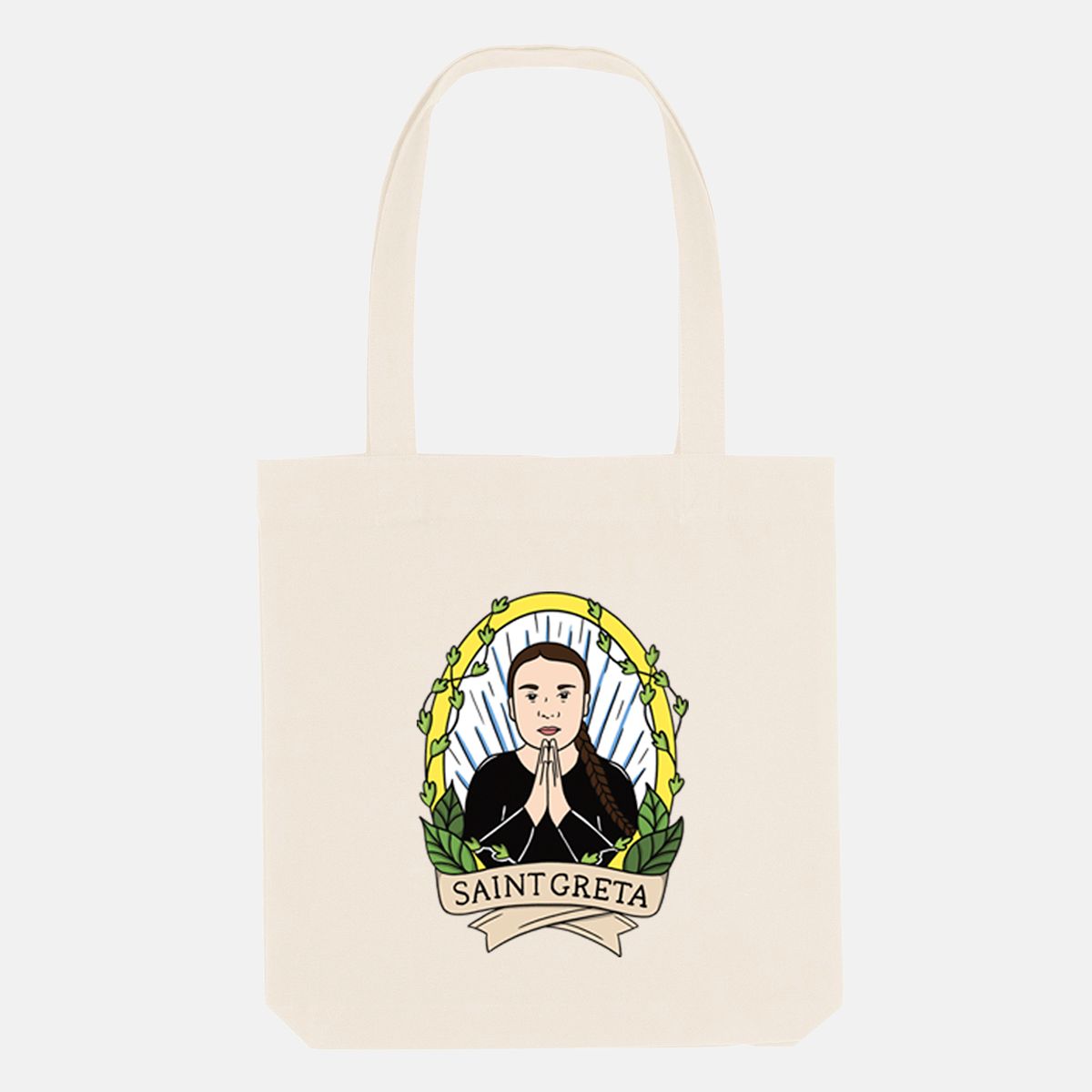 Saint Greta Tote Bag, Vegan Gift product