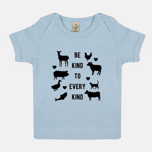 Be Kind to Every Kind Vegan Baby T-shirt
