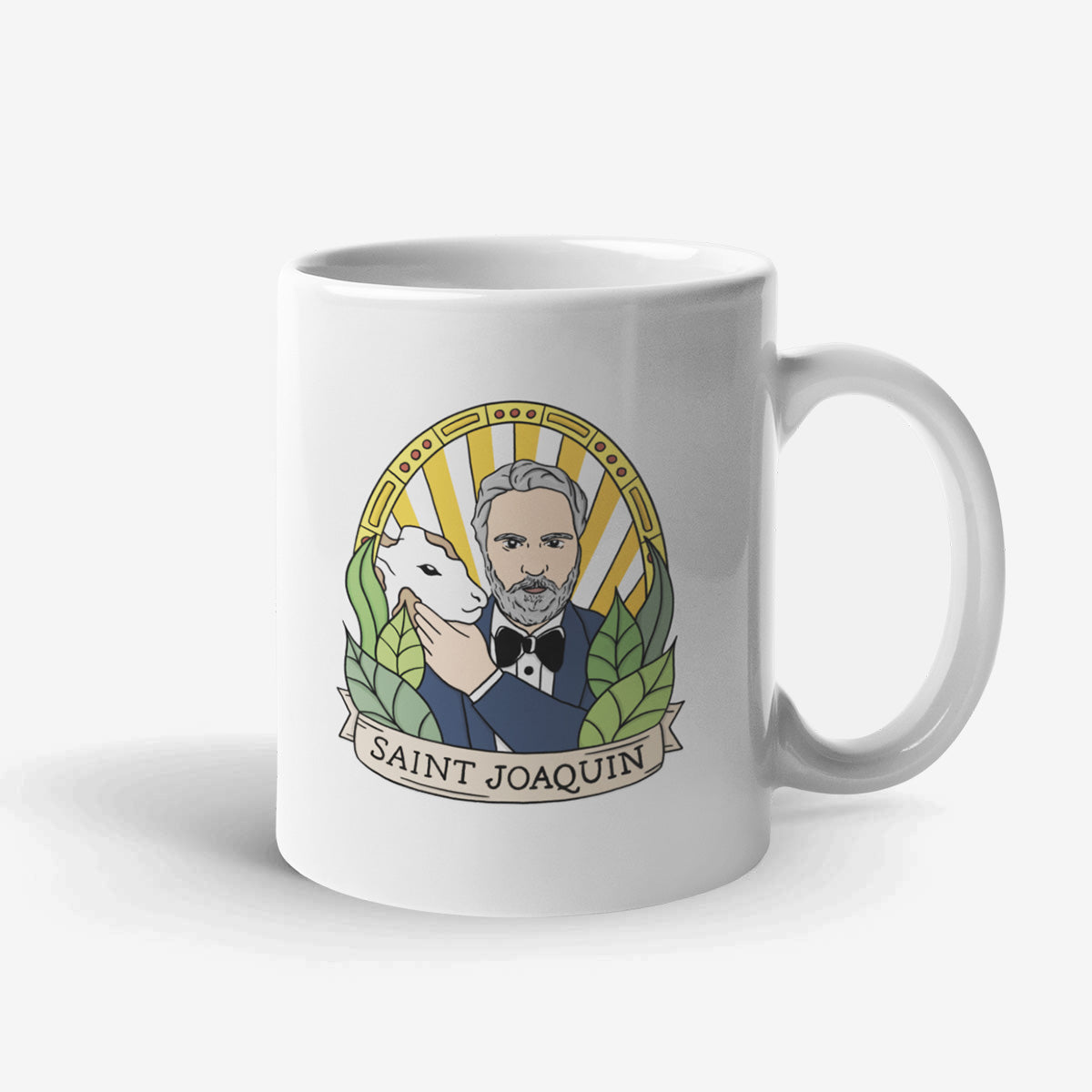 Saint Joaquin Vegan Mug, Vegan Gift