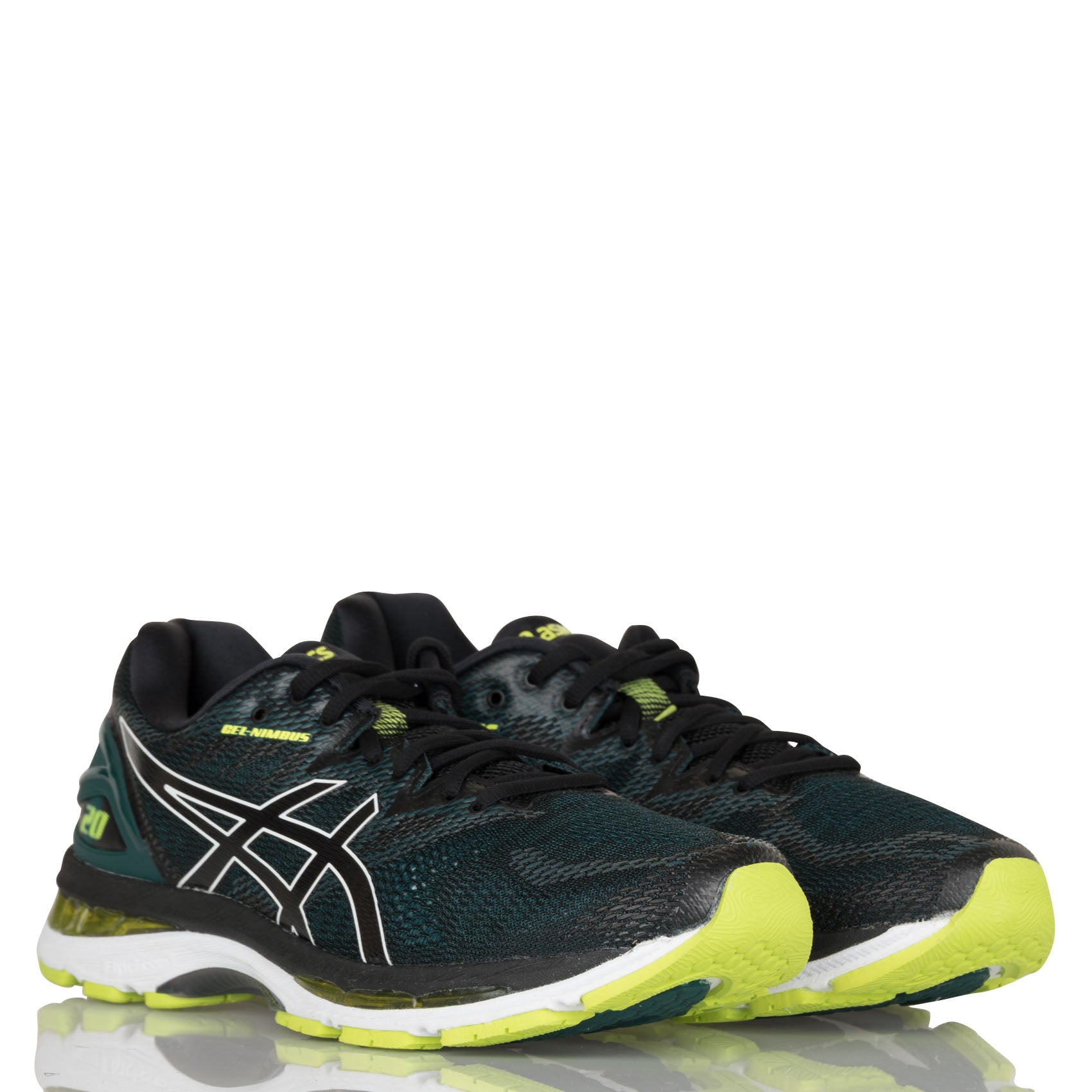 asics gel nimbus 10 verte