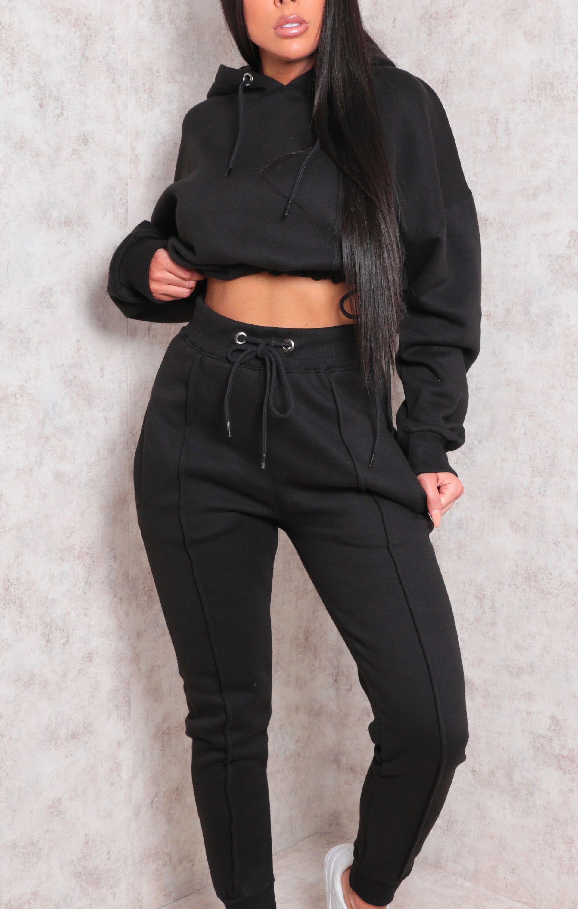 cropped cuffed joggers