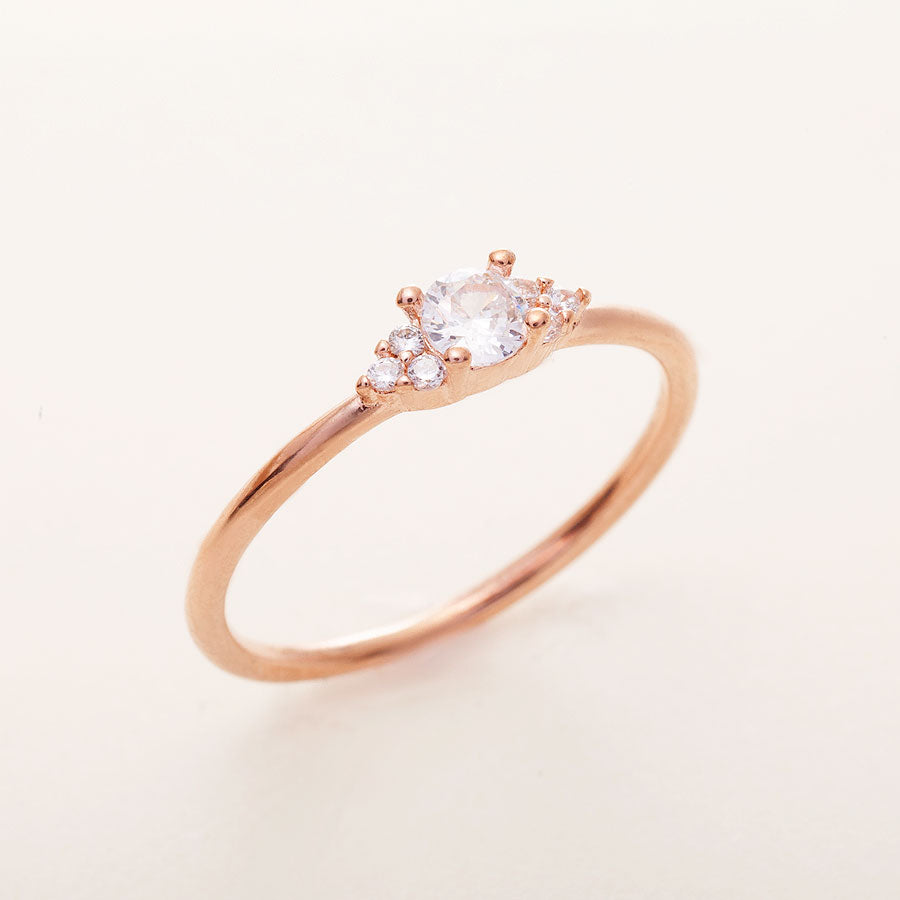 Rose Gold Promise Ring