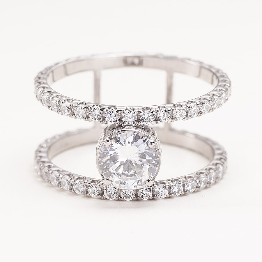 double-band-engagement-ring