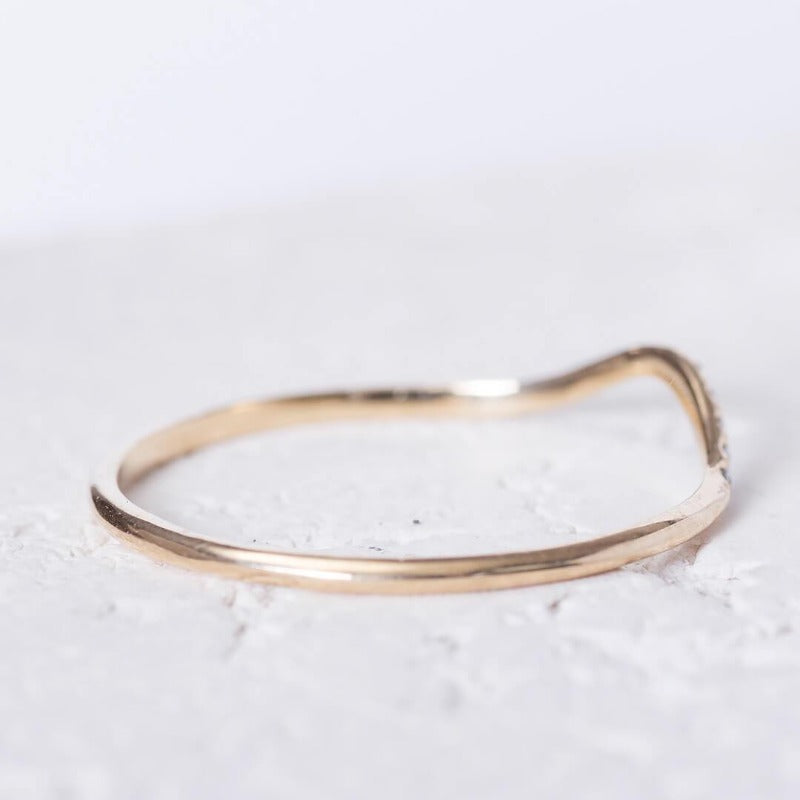 Curved Wedding Band Buy 14K Gold Curved Wedding Band   CurvedWeddingBand 2 1200x1200 