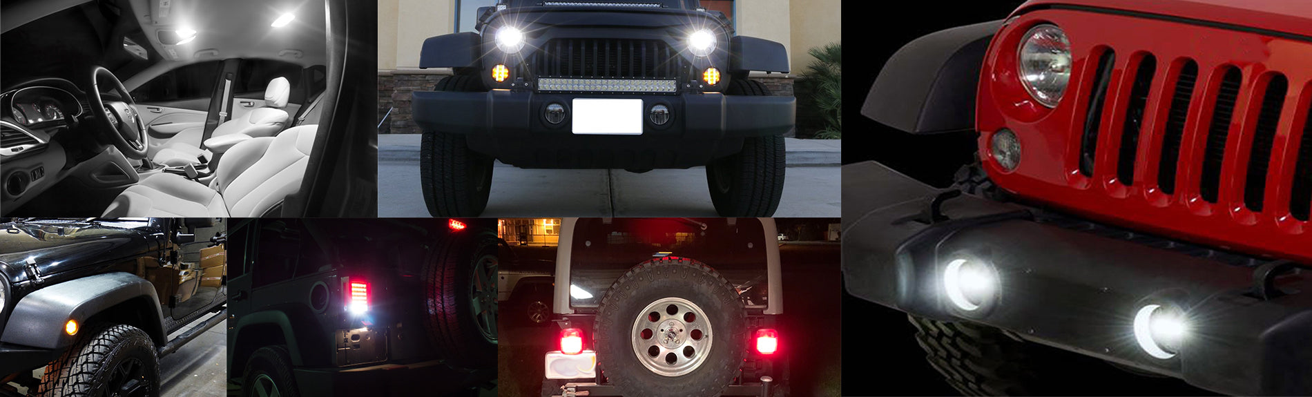 Jeep Wrangler Led Bulbs (2007-2017) — AUXITO