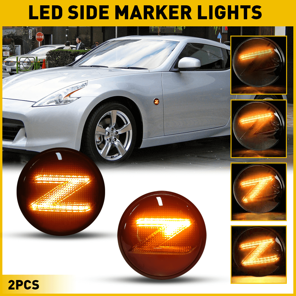 Z Dynamic Sequential Smoke LED Side Marker Light (a pair) Fit for 2009 —  AUXITO