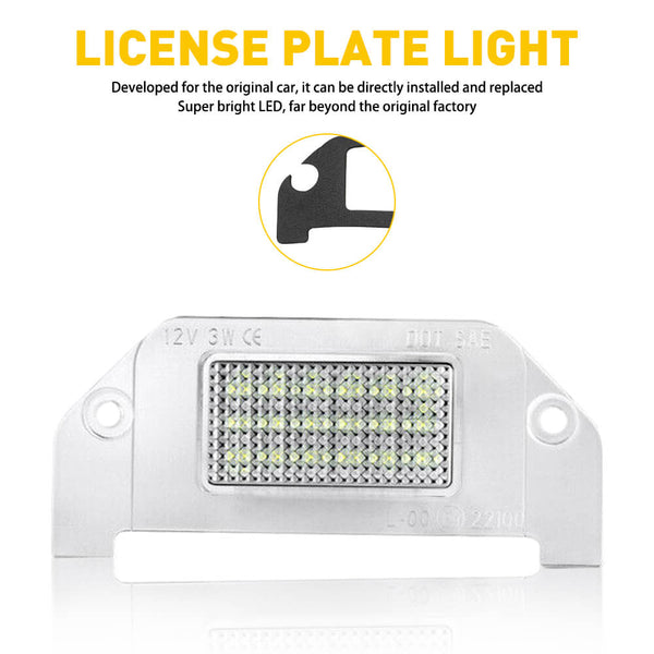 LED License Plate Lights Tag Light Lamp Assembly for Dodge Charger Cha —  AUXITO