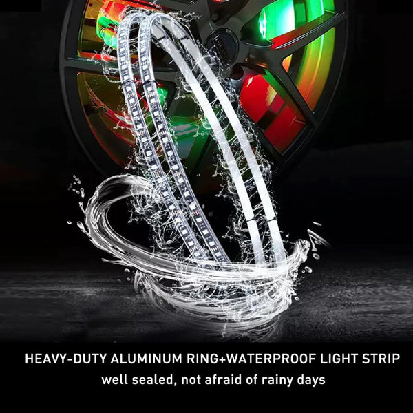 ECE Approved LED Headlights+Wheel Ring Lights+Strip Light with RGB Color  Chasing APP Controller - China Jeep Wrangler LED Headlights, Daytime  Running Lights | Made-in-China.com