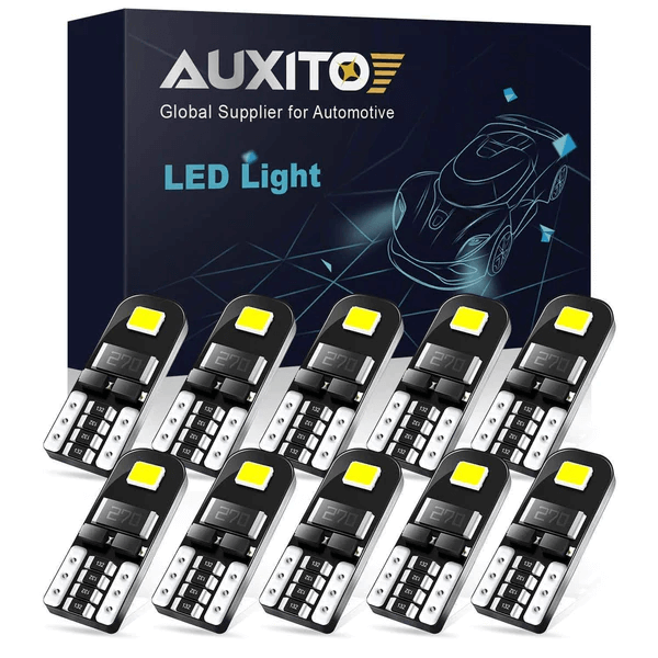 AUXITO Super Bright LED Bulbs 168 175 194 2825 W5W T10 24-SMD 3014